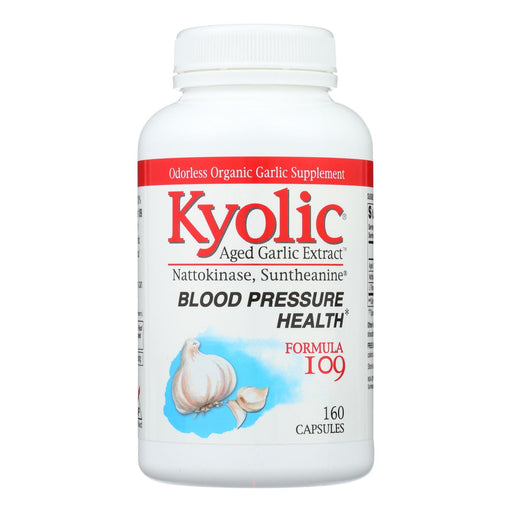 Kyolic Aged Garlic Extract Blood Pressure Support (160 Capsules) - Cozy Farm 