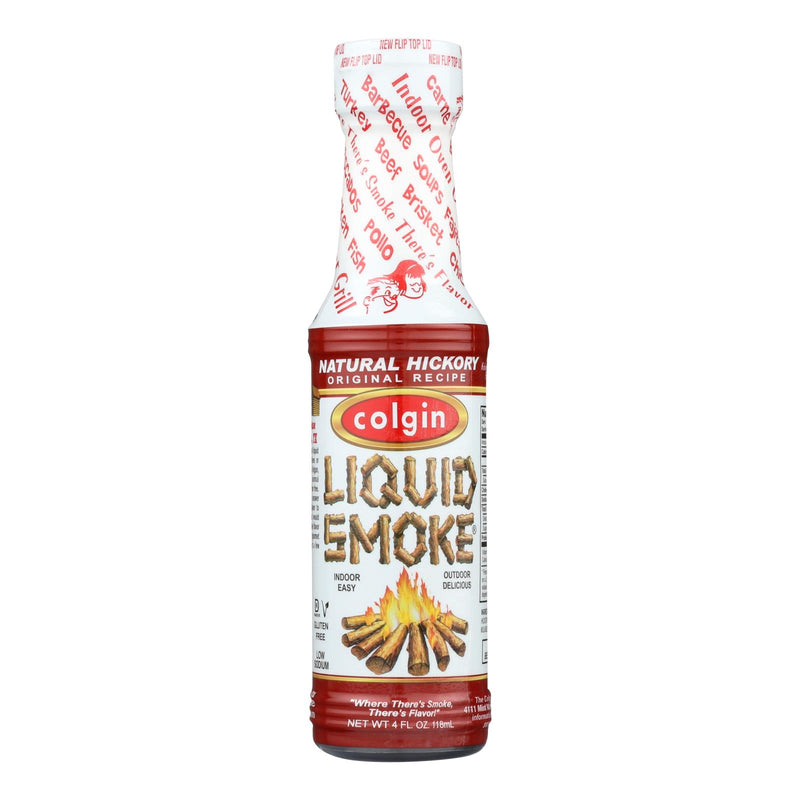 Colgin Hickory Flavor Liquid Smoke, 4 Fl Oz (Pack of 6) - Cozy Farm 