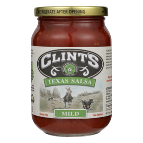Clint's Mild Mexican Salsa, Pack of 6 - 16 Oz. Bottles - Cozy Farm 