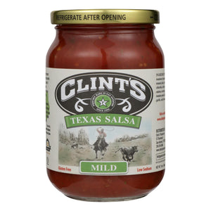Clint's Mild Mexican Salsa, Pack of 6 - 16 Oz. Bottles - Cozy Farm 