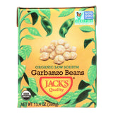 Jack's Quality Organic Garbanzo Beans - Low Sodium, Pack of 8, 13.4 Oz. - Cozy Farm 