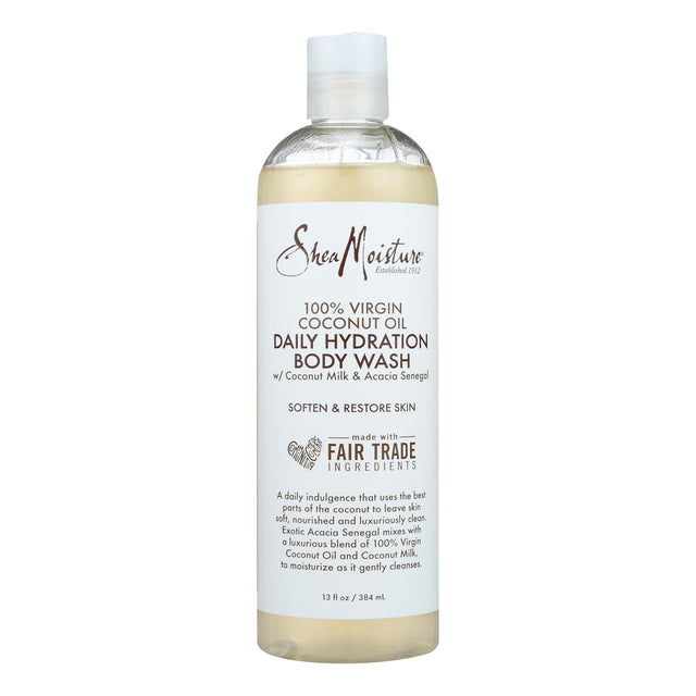 Shea Moisture Virgin Coconut Oil Body Wash - 13 Oz. - Cozy Farm 