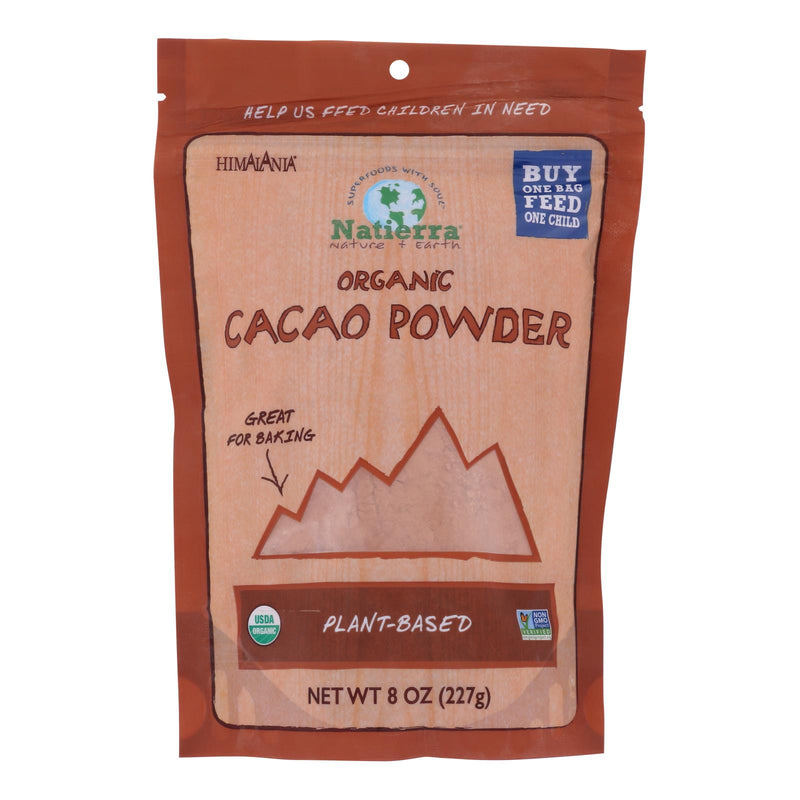 Natierra Organic Cacao Powder (Pack of 6 - 8 Oz.) - Cozy Farm 