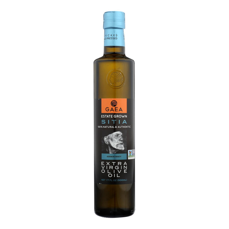 Extra Virgin Gaea Olive Oil (Pack of 6) - Kritsa Estate, Crete - 17 Oz - Cozy Farm 