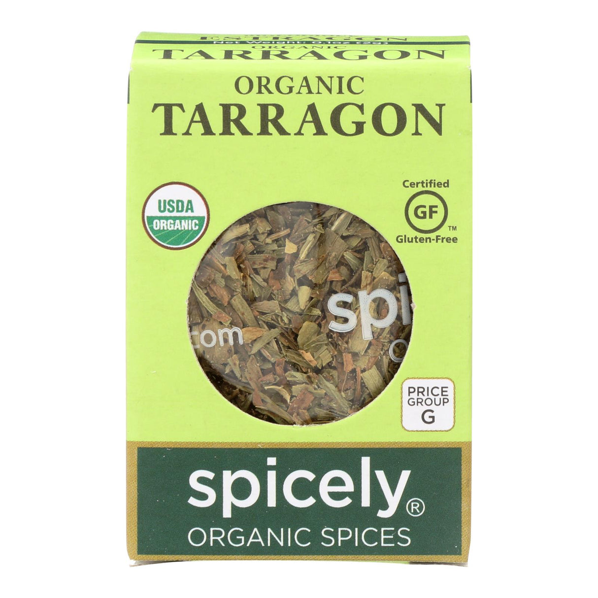 Spicely Organics Organic Tarragon - 6 Pack, 0.1 Oz. Each - Cozy Farm 