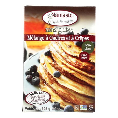 Namaste Foods Gluten-Free Waffle & Pancake Mix (6-Pack, 21 Oz per Pack) - Cozy Farm 