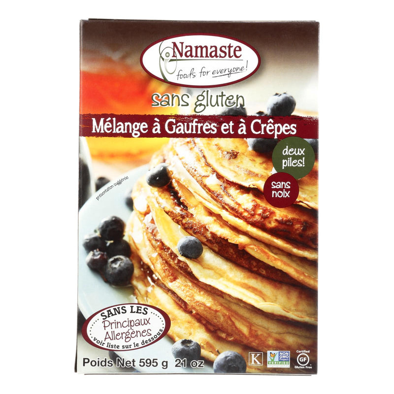 Namaste Foods Gluten-Free Waffle & Pancake Mix (6-Pack, 21 Oz per Pack) - Cozy Farm 