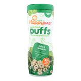 Happy Baby Organic Puffs Veggie Greens (Pack of 6) - 2.1 Oz - Cozy Farm 