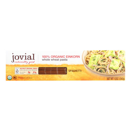 Jovial Whole Grain Einkorn Spaghetti - 12 Oz Pack - Cozy Farm 