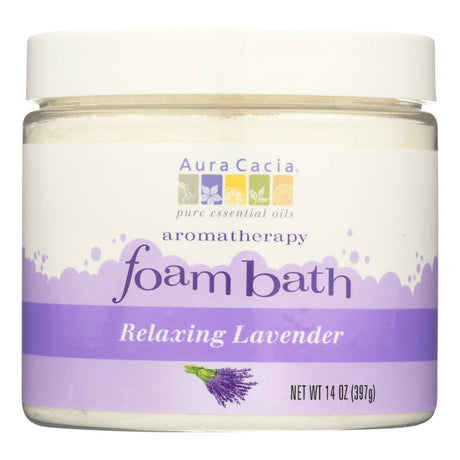 Aura Cacia Relaxing Lavender Foam Bath (Pack of 14 Oz.) - Cozy Farm 