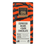 Endangered Species Natural Chocolate Bars (Pack of 12) - Dark Chocolate with 72% Cocoa, Espresso Beans and 3 Oz. Bars - Cozy Farm 