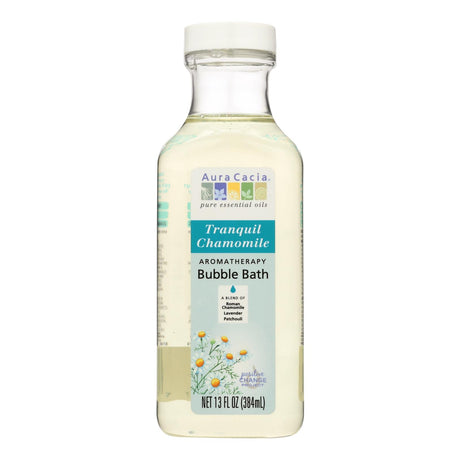 Aura Cacia Tranquil Chamomile Aromatherapy Bubble Bath, 13 Fl Oz - Cozy Farm 