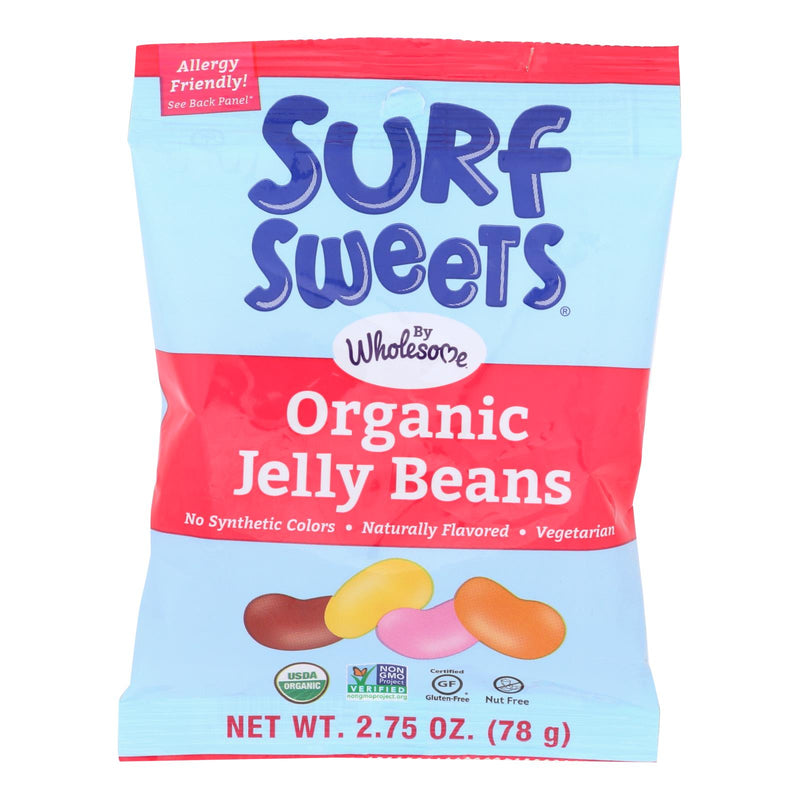 Surf Sweets Organic Jelly Beans - 12 Count, 2.75 Oz. - Cozy Farm 