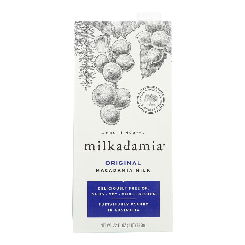 Milkadamia Original Plant Milk, 6 Pack of 32 Oz Cartons - Cozy Farm 