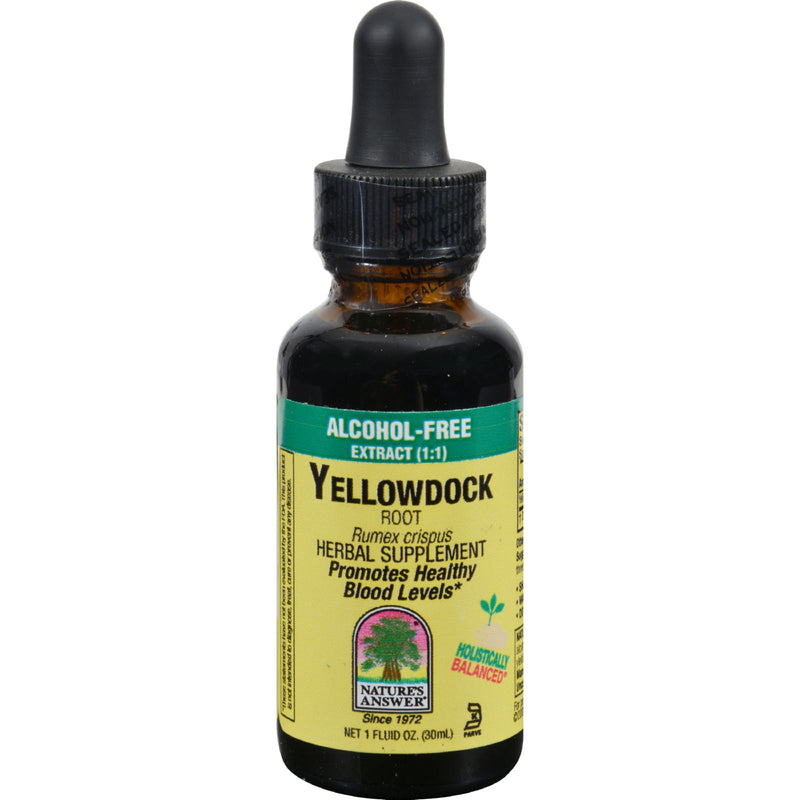 Nature's Answer Yellowdock Root Extract, 1 Fluid Ounce - Cozy Farm 