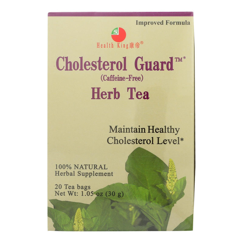 Health King Cholesterol Guard Herb Tea Pack of 20 - Cozy Farm 