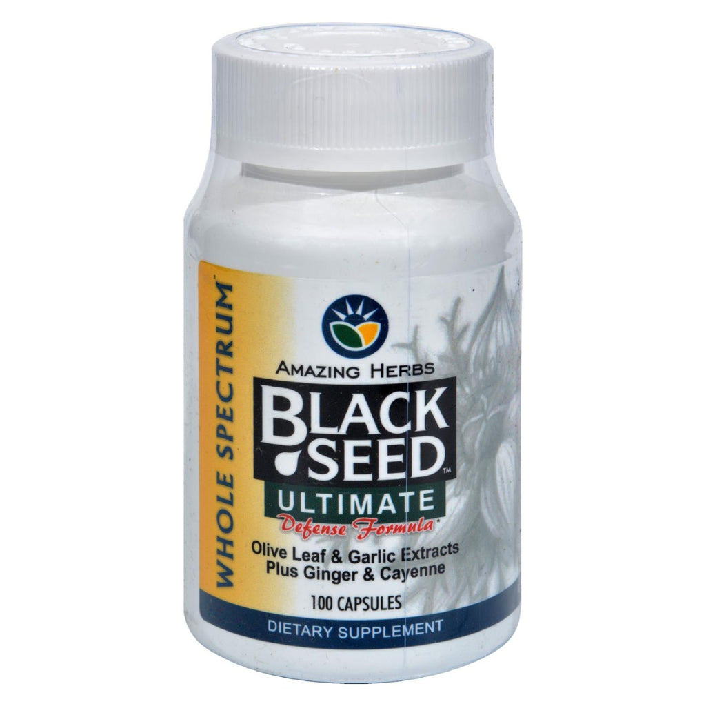 Amazing Herbs Black Seed Theramune (Pack of 100) Ultimate Capsules - Cozy Farm 