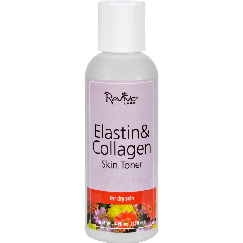 Reviva Labs Elastin Collagen Complex Skin Toner (4 Fl Oz) - Cozy Farm 