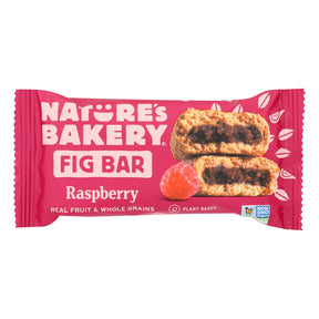 Nature's Bakery Stone Ground Whole Wheat Raspberry Fig Bar - 2 Oz - Case Of 12 - Cozy Farm 