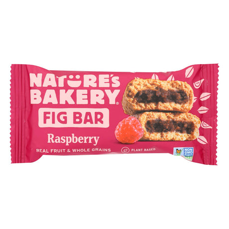 Nature's Bakery Stone Ground Whole Wheat Raspberry Fig Bar - 2 Oz - Case Of 12 - Cozy Farm 