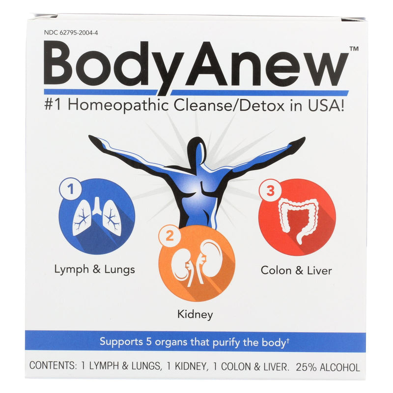Bodyanew Cleanse (Pack of 3) Multipack Oral Drops - 50ml - Cozy Farm 