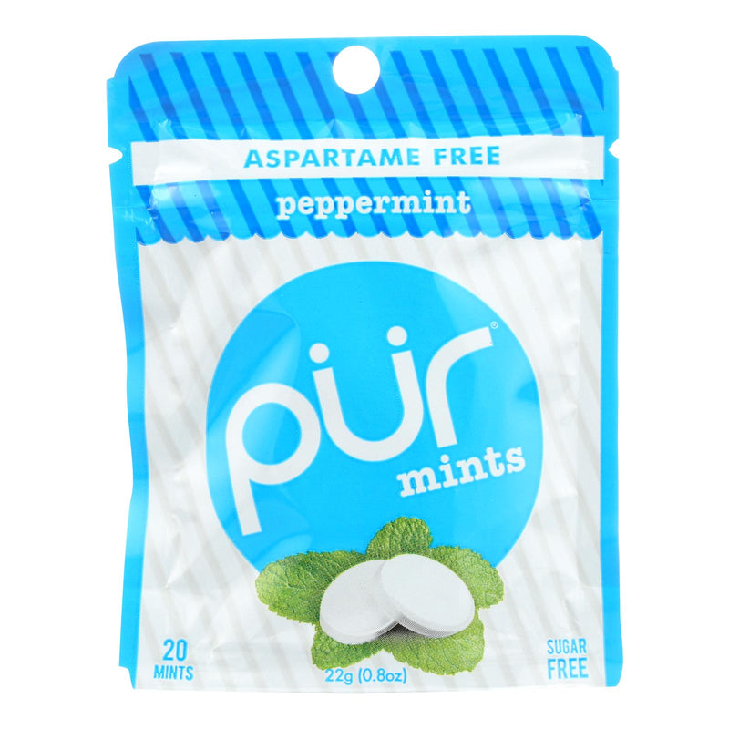 Pur Mint Gum - Peppermint - Case Of 12 - 60 - Cozy Farm 