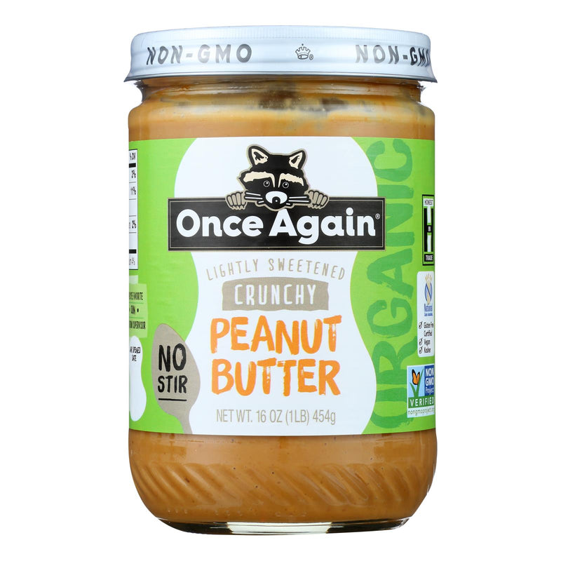 Once Again Creamy Peanut Butter Crunch (Pack of 6 - 16 Oz.) - Cozy Farm 