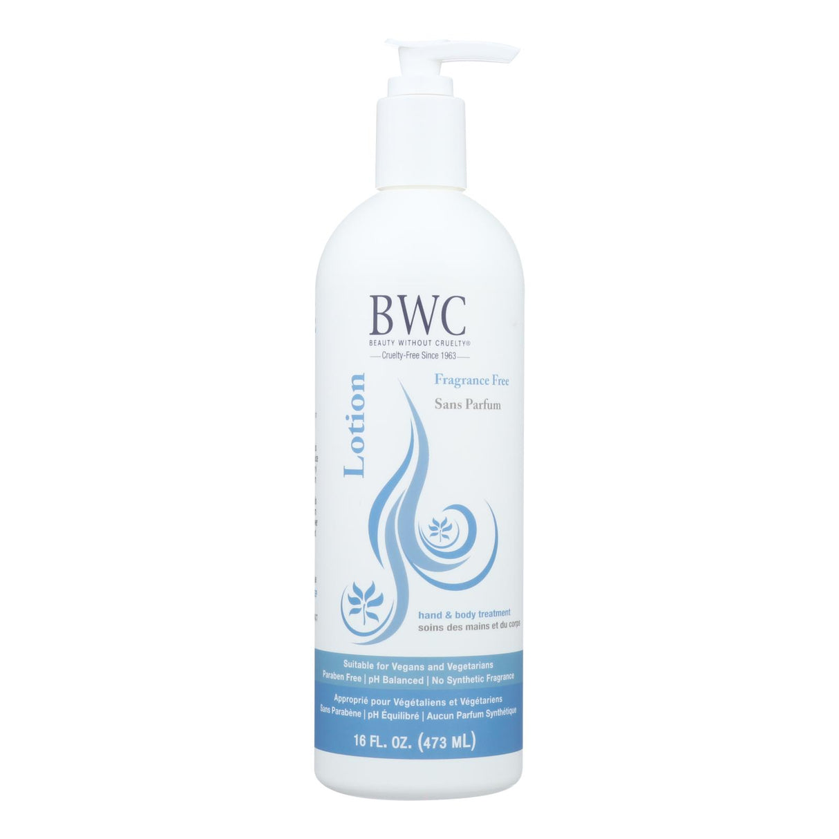 Beauty Without Cruelty Fragrance Free Body Lotion (16 Fl Oz) - Cozy Farm 