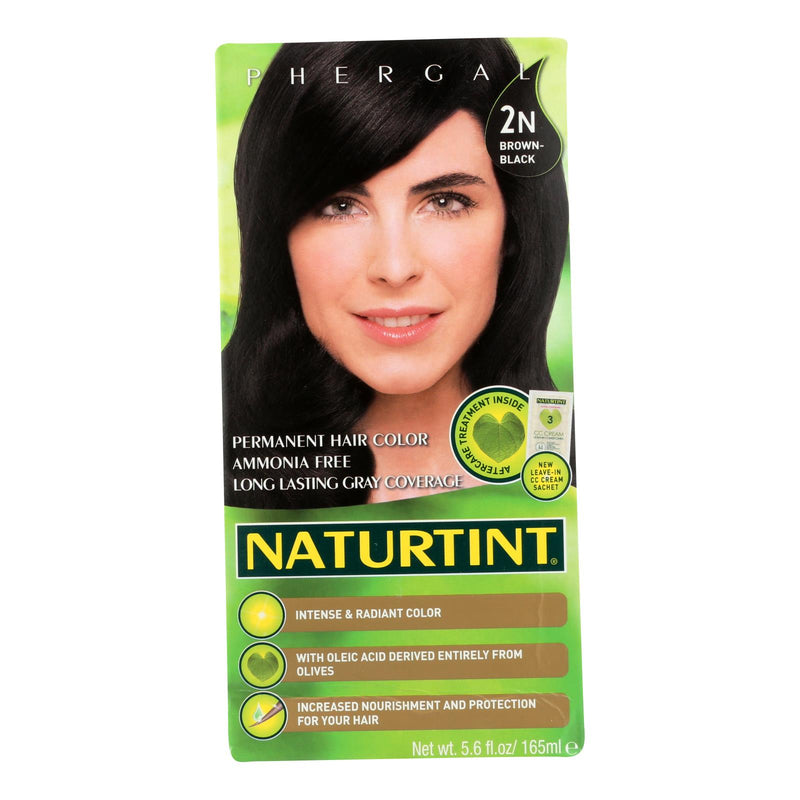 Naturtint Permanent Hair Color, Enriched with Plant-Based Ingredients, 5.28 Oz, 2n Brown Black - Cozy Farm 