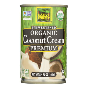 Native Forest Organic Premium Coconut Cream - Case of 12 - 5.4 Fl Oz - Cozy Farm 