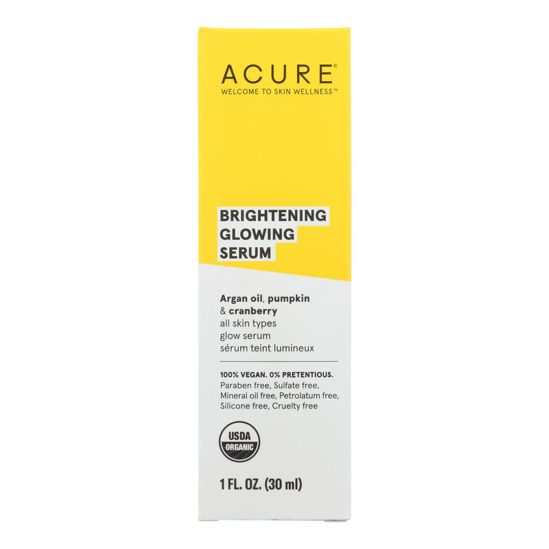 Acure Seriously Firming Hyaluronic Acid Facial Serum for Sensitive Skin (1 Fl Oz) - Cozy Farm 
