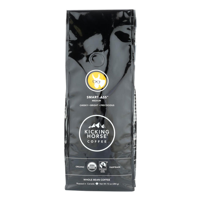 Kicking Horse Coffee Whole Bean Smart Ass 6-Pack 10 Oz. Beans - Cozy Farm 