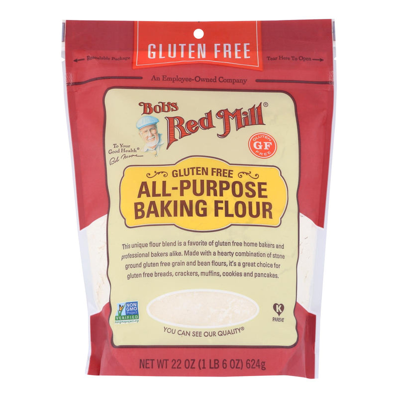 Bob's Red Mill | All-Purpose Baking Flour | Pack of 4 (22 Oz.) | For Breads, Pastries, Cookies, and More - Cozy Farm 