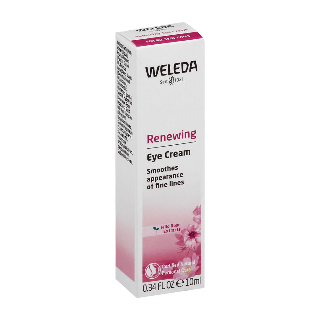 Weleda Wild Rose Smoothing Eye Cream (Pack of 0.34 Oz.) - Cozy Farm 