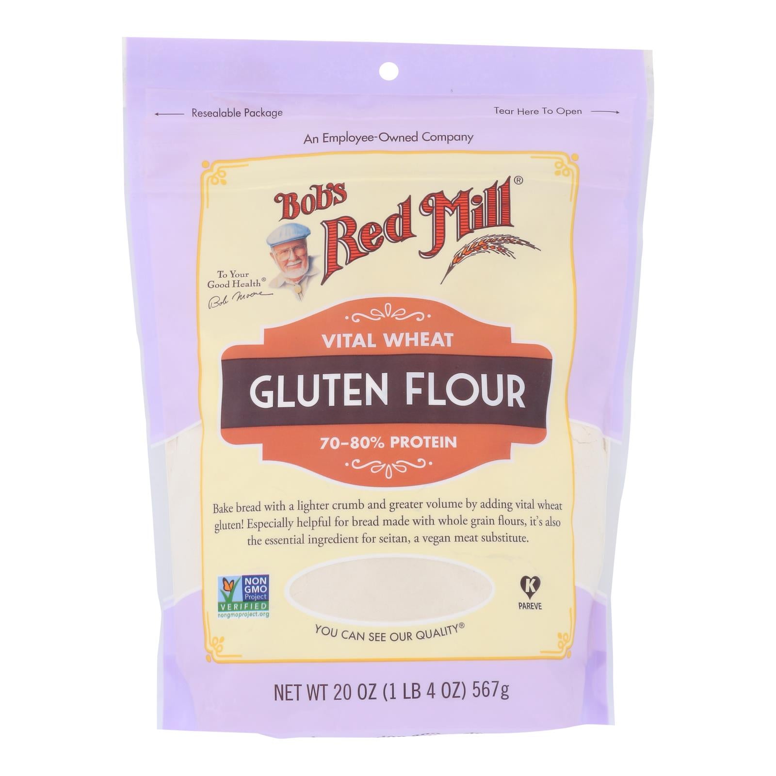 Bob's Red Mill Harina de avena sin gluten, 18 onzas