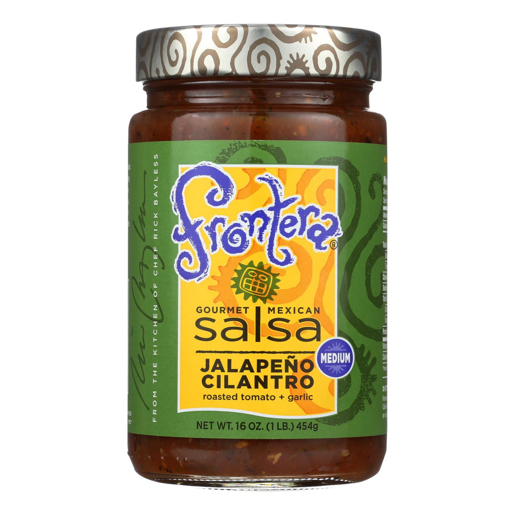 Frontera Foods Jalapeño Cilantro Salsa (Pack of 6 - 16 Oz.) - Cozy Farm 
