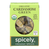 Spicely Organics Organic Cardamom Pods (Pack of 6 - 0.2 Oz.) - Green, Aromatic & Flavorful - Cozy Farm 