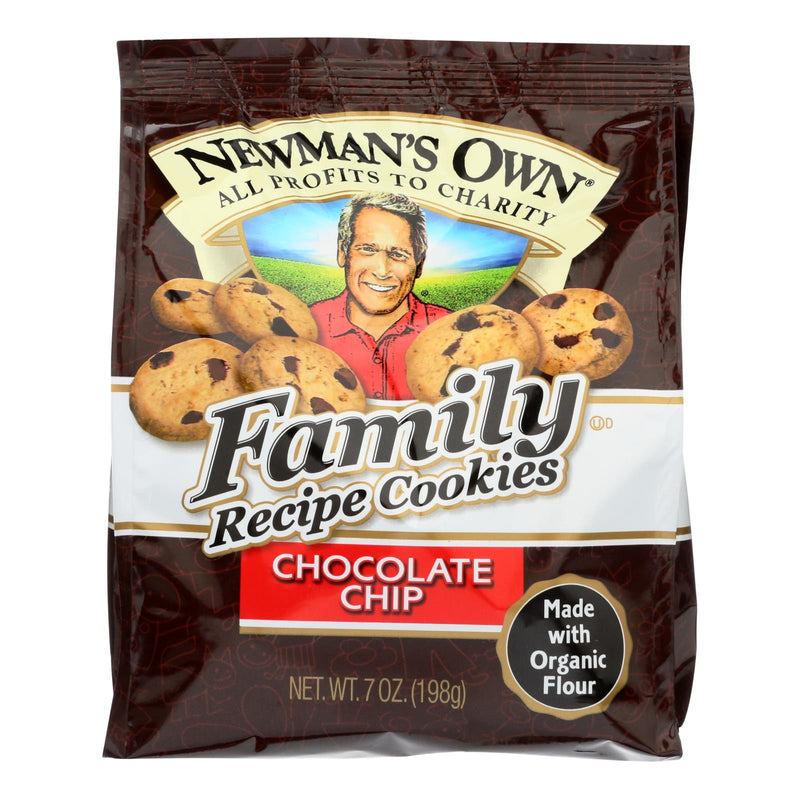 Newman's Own Organics Chocolate Chip Cookies, 6 Pack of 7 Oz. Packages - Cozy Farm 