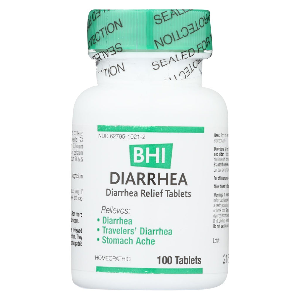 Bhi Diarrhea Relief (Pack of 100 Tablets) - Cozy Farm 