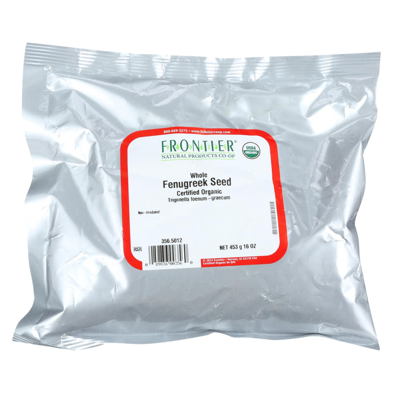 Frontier Herb Organic Whole Fenugreek Seed (1 lb. Bag) - Cozy Farm 