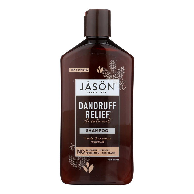 Jason Anti-Dandruff DTX Dandruff Relief Shampoo (12 Fl Oz.) - Cozy Farm 