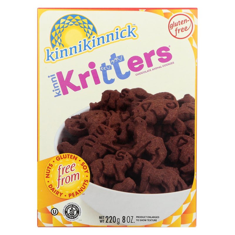 Kinnikinnick Mini Cocoa Animal Cookies (Pack of 6 - 8 Oz.) - Cozy Farm 