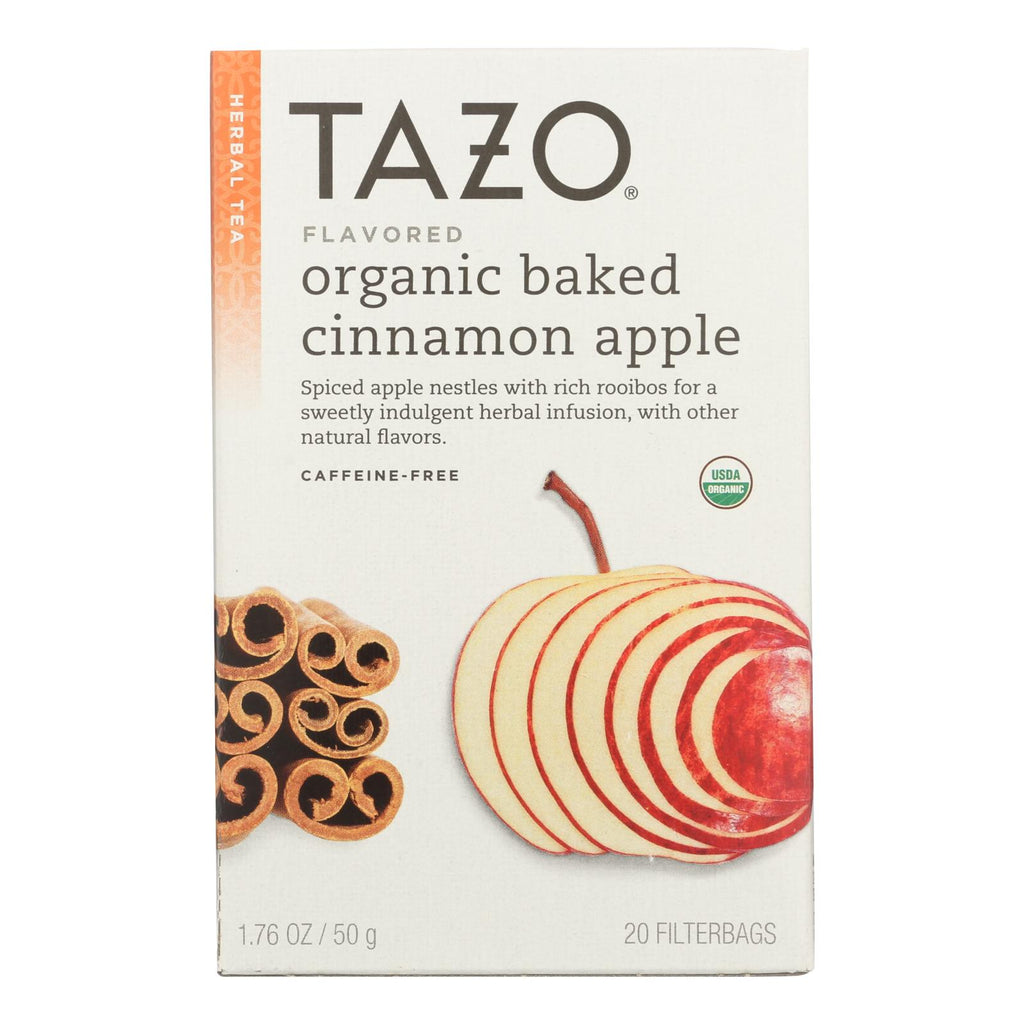 Organic Tazo Tea Hot Apple Red (Pack of 6 - 20 Bag) - Cozy Farm 
