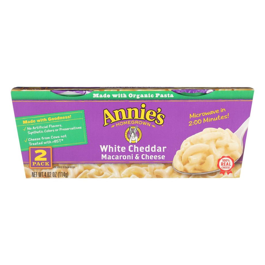 Annie's, Shells & White Cheddar, Macaroni & Cheese (Pack of 6) 