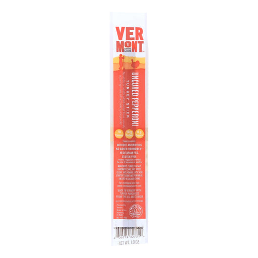 Vermont Smoke and Cure Realsticks Turkey Pepperoni (Pack of 24) - 1 Oz - Cozy Farm 