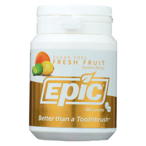 Epic Dental Xylitol Mints: Sugar-Free, Teeth-Whitening (180 Count) - Cozy Farm 