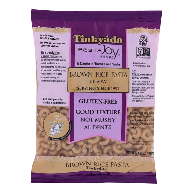 Tinkyada Brown Rice Elbows, 16 Oz. (Pack of 12) - Cozy Farm 