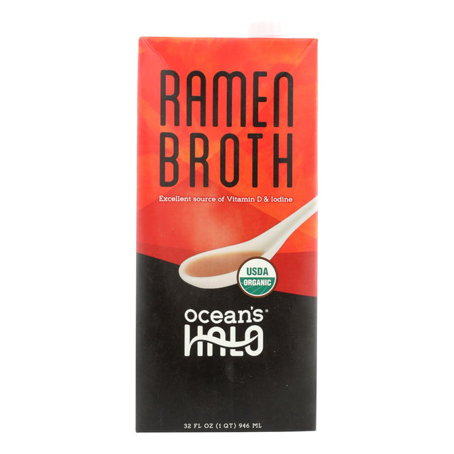 Ocean's Halo Broth Ramen - Nutrient-Rich, Plant-Based, Case of 6 - Cozy Farm 