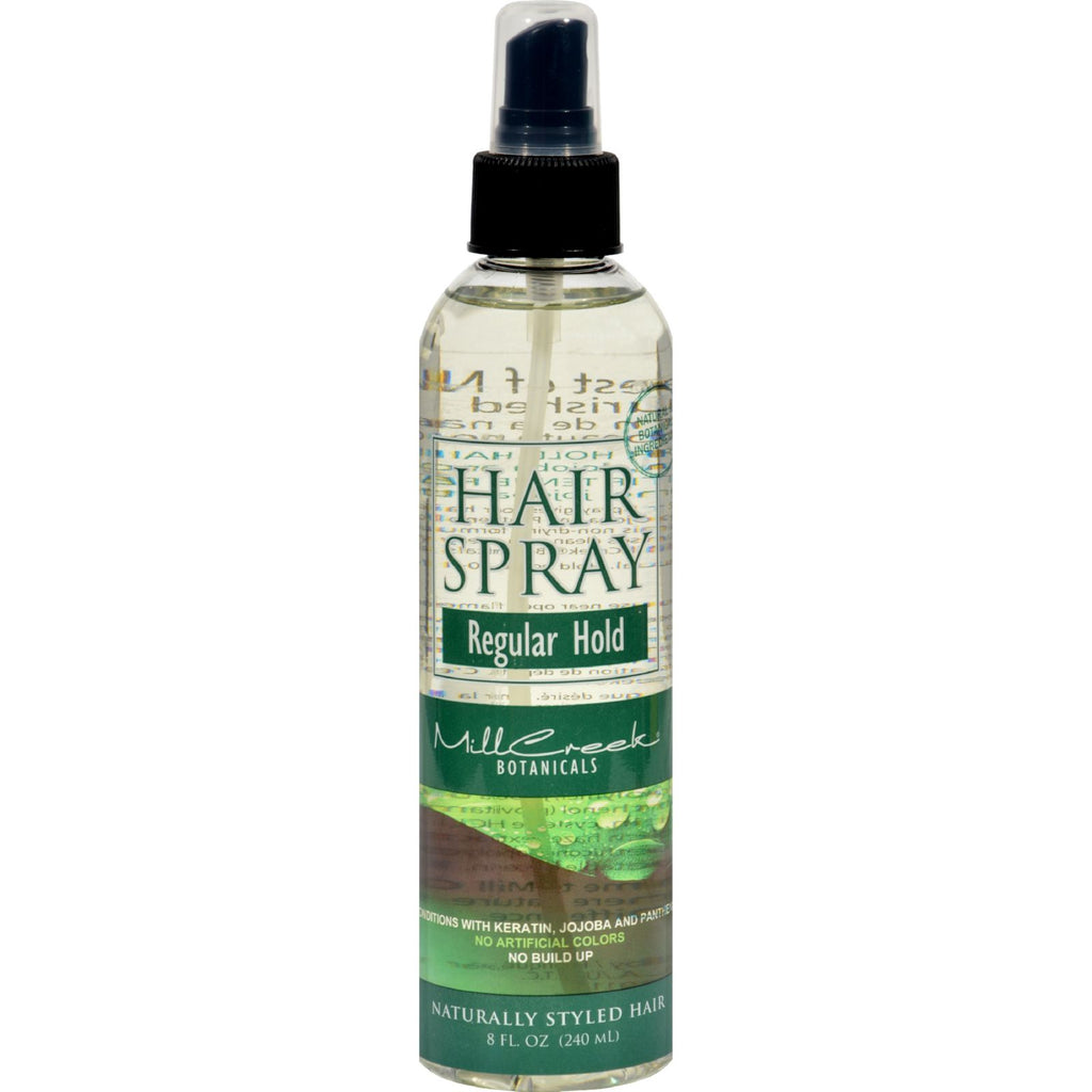 Mill Creek Hair Spray Regular Hold - 8 Fl Oz. - Cozy Farm 