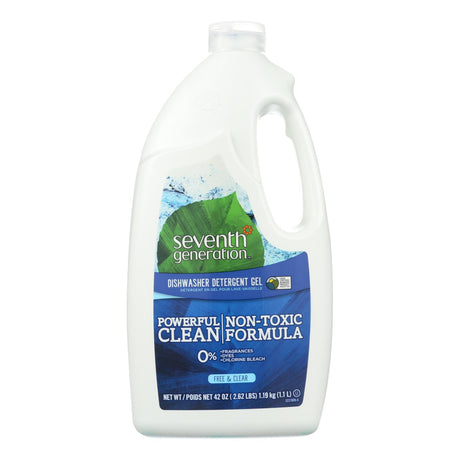 Seventh Generation Auto Dishwasher Gel - Free and Clear (6 ct - 42 Fl Oz/ea) - Cozy Farm 